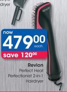 Revlon Perfect Heat Perfectionist 2-in-1 Hairdryer