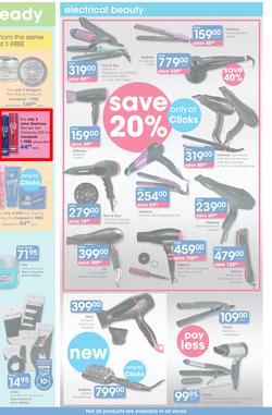 Clicks : Mid Month Savings (14 Dec 2017 - 23 Jan 2018), page 17