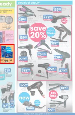Clicks : Mid Month Savings (14 Dec 2017 - 23 Jan 2018), page 17