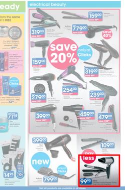 Clicks : Mid Month Savings (14 Dec 2017 - 23 Jan 2018), page 17