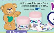 Krayons Baby Toiletries-Each