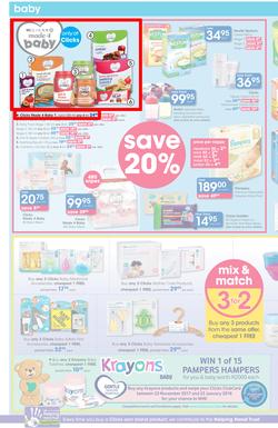 Clicks : Mid Month Savings (14 Dec 2017 - 23 Jan 2018), page 20