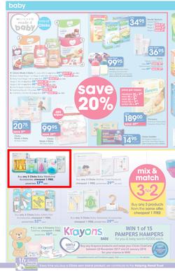 Clicks : Mid Month Savings (14 Dec 2017 - 23 Jan 2018), page 20