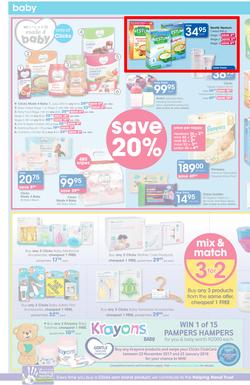 Clicks : Mid Month Savings (14 Dec 2017 - 23 Jan 2018), page 20