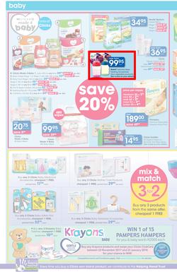 Clicks : Mid Month Savings (14 Dec 2017 - 23 Jan 2018), page 20