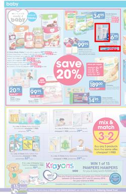 Clicks : Mid Month Savings (14 Dec 2017 - 23 Jan 2018), page 20