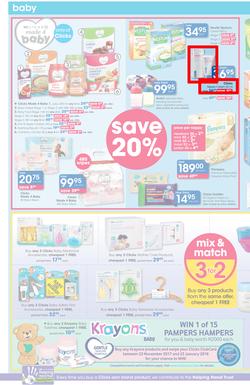 Clicks : Mid Month Savings (14 Dec 2017 - 23 Jan 2018), page 20