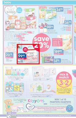 Clicks : Mid Month Savings (14 Dec 2017 - 23 Jan 2018), page 20