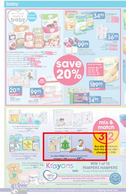 Clicks : Mid Month Savings (14 Dec 2017 - 23 Jan 2018), page 20