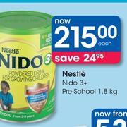 Nestle Nido 3+ Pre School-1.8Kg Each