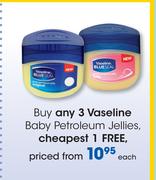 Vaseline Baby Petroleum Jellies-Each
