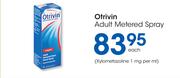 Otrivin Adult Metered Spray-Each
