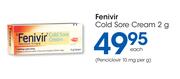 Fenivir Cold Sore Cream-2gm