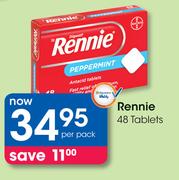 Rennie-48 Tablets Per Pack