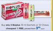 Bioplus 10ml Sachets Or 12 Chews-Each