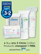 Clicks Cotton Products-Each
