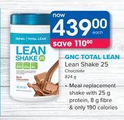 GNC Total Lean Shake 25 Chocolate-824g Each