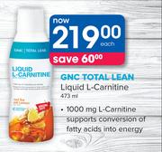 GNC Total Lean Liquid L-Carnitine-473ml Each