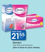 Mandy's Hair Removal Products-Each