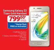 Samsung Galaxy Z2 Tizen Gold Handset
