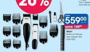 Wahl Multi-Cut Deluxe Hair Clipper Set 9247-003-Per Set