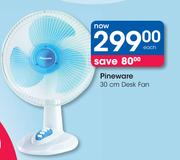 Pineware 30cm Desk Fan