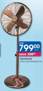 Kambrook Rose Fold Pedestal Fan