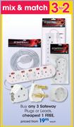Safeway Plugs or Leads-Each