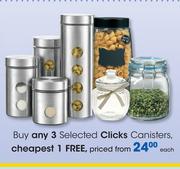 Clicks Canisters-Each
