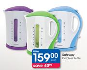 Safeway Cordless Kettle-Each