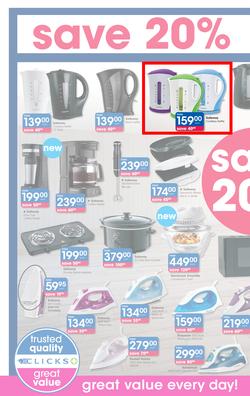 Clicks : Mid Month Savings (14 Dec 2017 - 23 Jan 2018), page 36