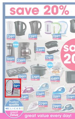 Clicks : Mid Month Savings (14 Dec 2017 - 23 Jan 2018), page 36