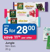 Jungle Slim Bars-5 x 20gm