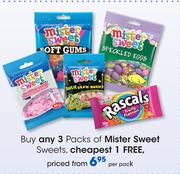 Mister Sweet Sweets-Per Pack
