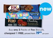 Fox Biscuits-Per Pack