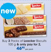 Loacker Biscuits-100gm Per Pack
