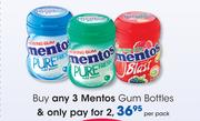 Mentos Gum Bottles-Per Pack
