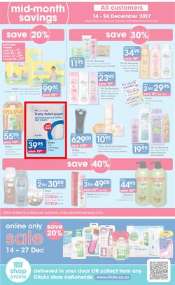 Clicks : Mid Month Savings (14 Dec 2017 - 23 Jan 2018), page 2
