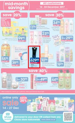 Clicks : Mid Month Savings (14 Dec 2017 - 23 Jan 2018), page 2