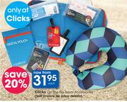 Clicks On The Go Travel Accessories-Each