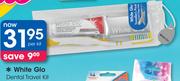 White Glo Dental Travel Kit-Per Kit