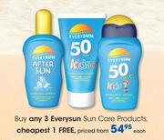 Everysun Sun Care Products-Each