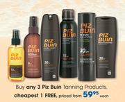 Piz Buin Tanning Products-Each
