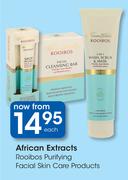 African Extracts Rooibos Purifying Facial Skin Care Products-Each