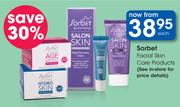 Sorbet Facial Skin Care Products-Each