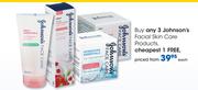 Johnson's Facial Skin Care Products-Each
