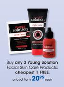 Young Solution Facial Skin Care Products-Each