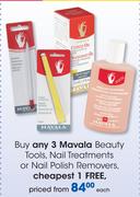 Mavala Beauty Tools,Nali Treatments Or Nail Polish Removers-Each