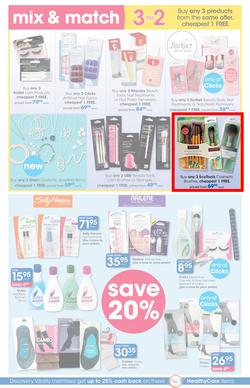 Clicks : Mid Month Savings (14 Dec 2017 - 23 Jan 2018), page 8