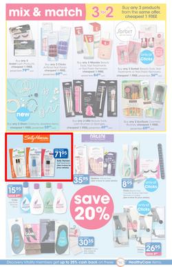 Clicks : Mid Month Savings (14 Dec 2017 - 23 Jan 2018), page 8